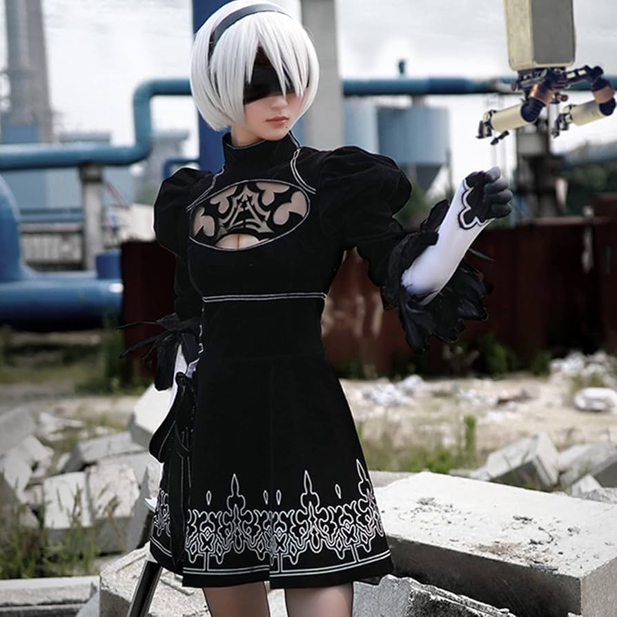 Amazon | ヨルハ二号B型 コスプレ 2B トゥービー ワンピース